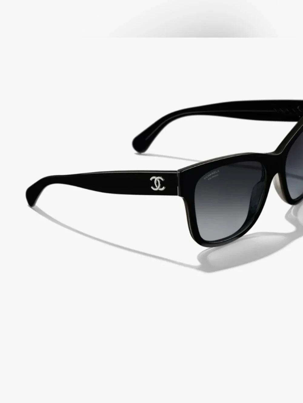 Chanel Black Polarized Sunglasses - Classic Women's Shades